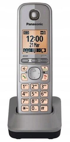 Panasonic KX-TGA672EX – bezprzewodowy, srebrny (używany)