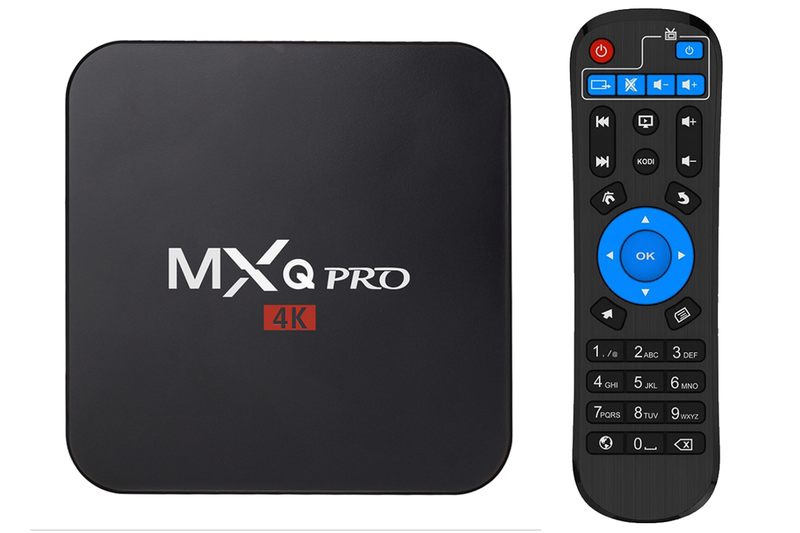 Odtwarzacz multimedialny tuner TV box MXQ PRO 4K Android 7.1.2
