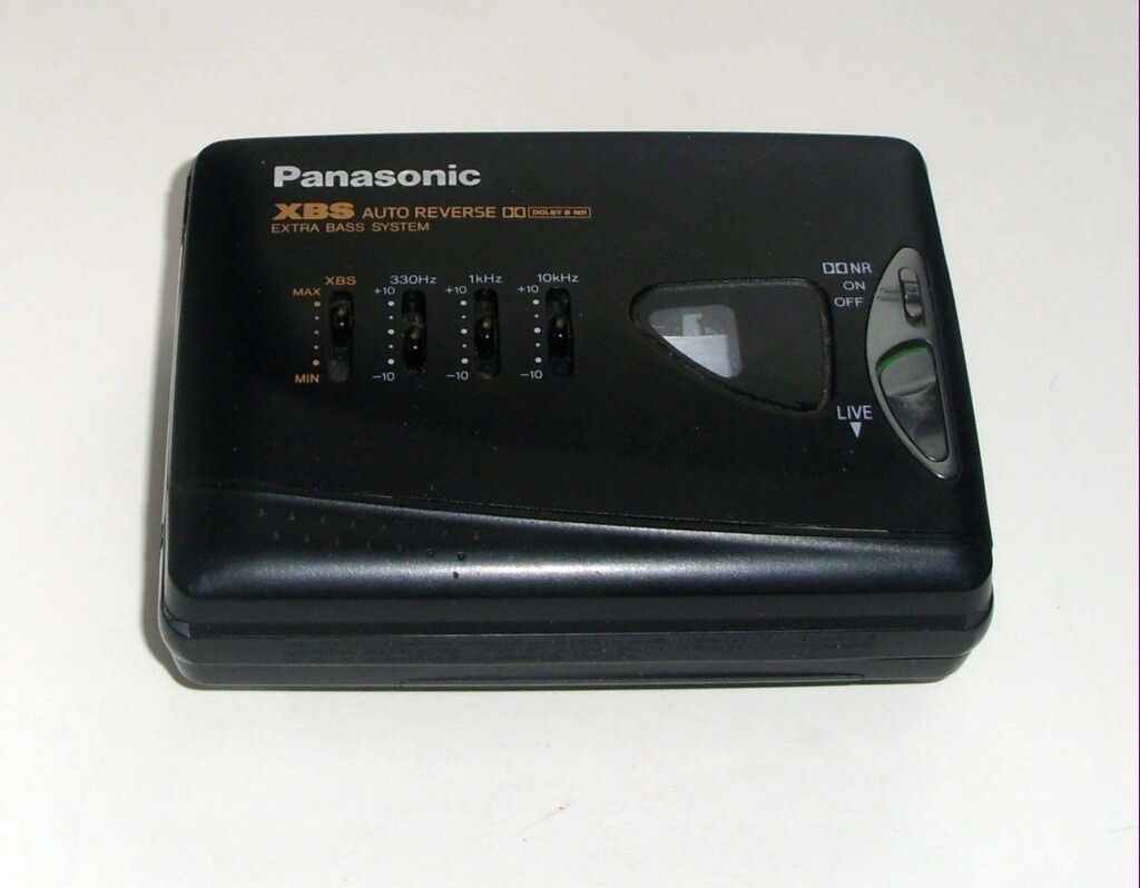 Panasonic RQ-P255 XBS Dolby – odtwarzacz muzyki (używany)