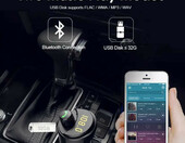 Transmiter samochodowy FM MP3 Bluetooth T21 – stan: używany – zdjęcie 4