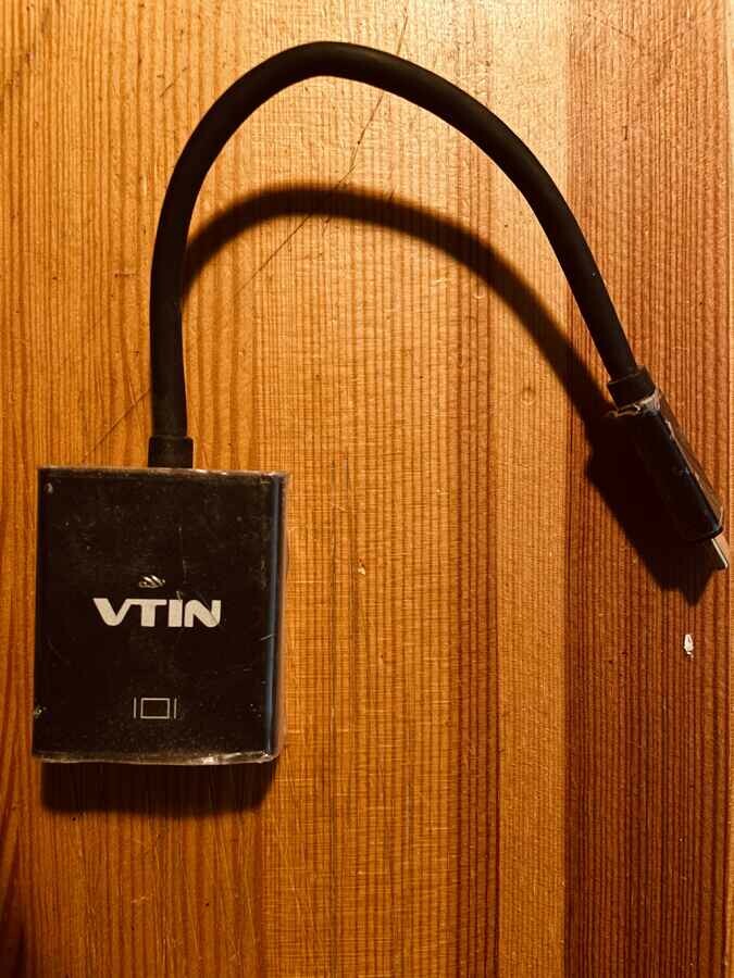 VTIN 17J11 HDMI USB-C – adapter przejściówka – stan: używany