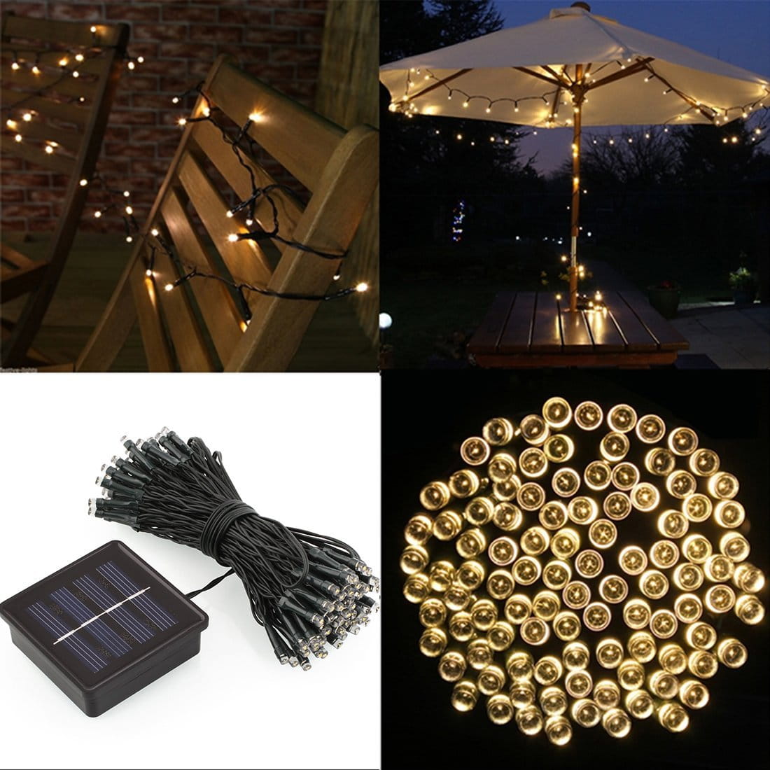 Deckey Oświetlenie świąteczne zew. SOLAR 200LED