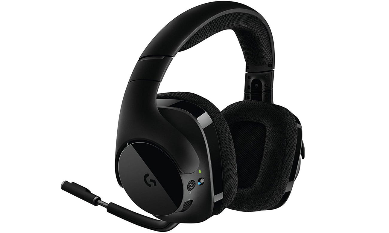 Bezprzewodowe słuchawki gamingowe Logitech G533 z mikrofonem