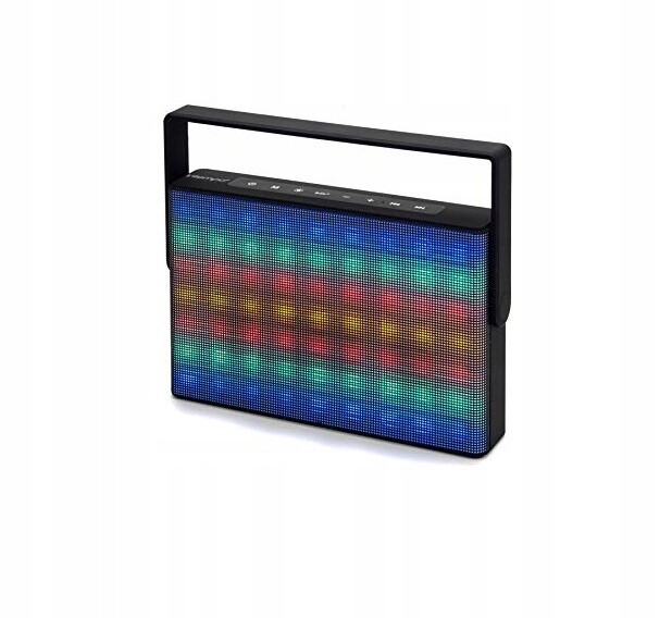 Głośnik Bluetooth Pulse 6w z diodami LED, stan: używany