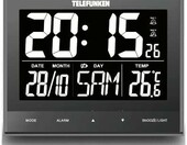 TELEFUNKEN FUX-500-HRB – budzik radiowy zegar (używany) – zdjęcie 1