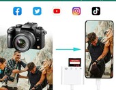 Czytnik kart SD USB-C Adapter USB OTG 4w1 TF (stan nowy) – zdjęcie 4