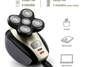 Shaver 4D – elektryczna golarka rotacyjna 5 w 1, bez głowic – zdjęcie 4