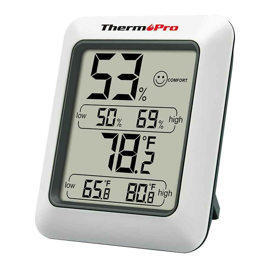 ThermoPro TP50 – cyfrowy termohigrometr pokojowy (używany)