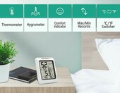 ThermoPro TP50 – cyfrowy termohigrometr pokojowy (używany) – zdjęcie 2