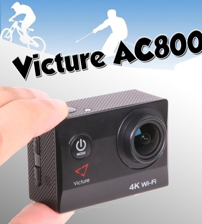 Victure AC800 4K 20MP – kamera sportowa, stan: używany