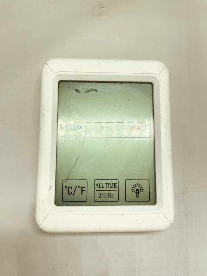 Budzik stacja pogody alarm wyświetlacz LCD – stan: używany