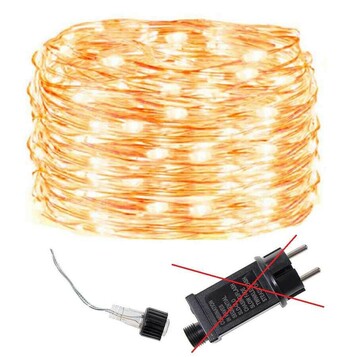 Lampy choinkowe na prąd z drutu miedzianego LED (ogłoszenie)