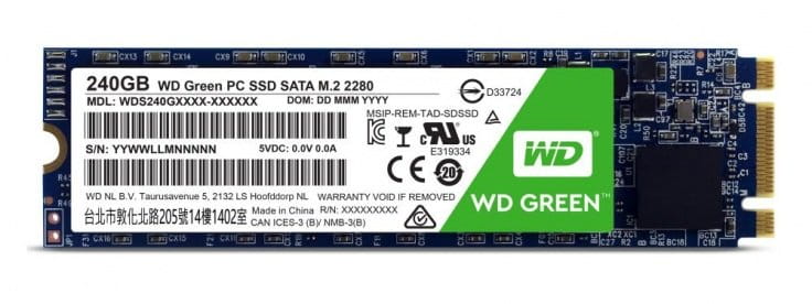 Dysk wewnętrzny SSD WD Green WDS240G2G0B 240GB