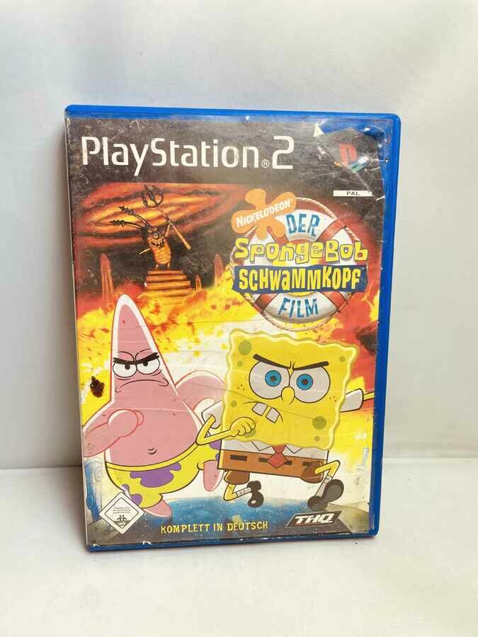 Gra film Spongebob Squarepants The Movie PS2 DE – ogłoszenie