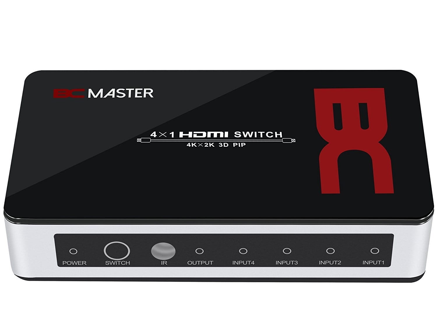 Przełącznik splitter HDMI BC Master BCM-SP41PIPS 4K 4w1