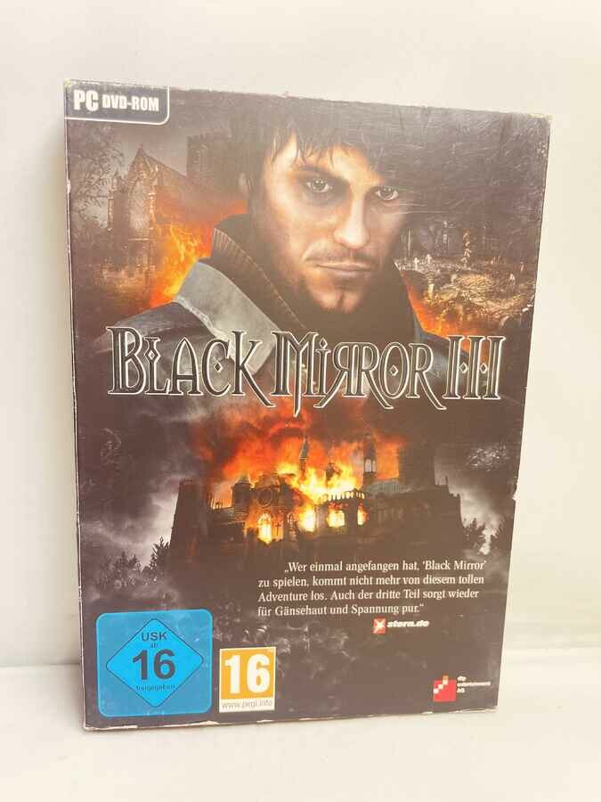 Gra przygodowa Black Mirror III PC DE, stan: używany
