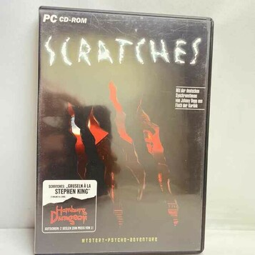 Gra przygodowa Scratches PC DE kryminał – stan: używany