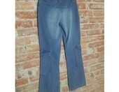 Spodnie jeansy szerokie 100% bawełna unisex (stan nowy) – zdjęcie 2