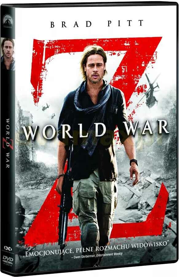 Płyta DVD film World War Z Brad Pitt DE (używany)