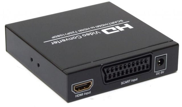 Konwerter adapter SCART/HDMI do 1080p/720p