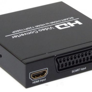 Konwerter adapter SCART/HDMI do 1080p/720p