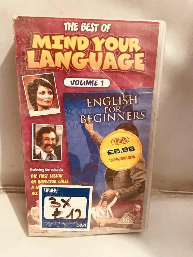 Volume 1 – płyta VHS film Mind Your Language: The (używany)