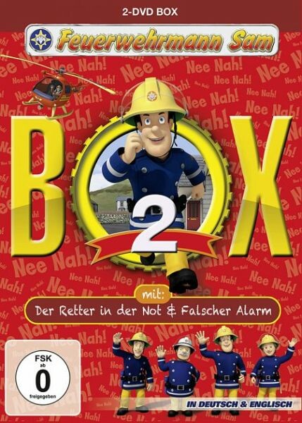 Płyta kompaktowa Feuerwehrmann Sam Box 2 DVD – stan: używany