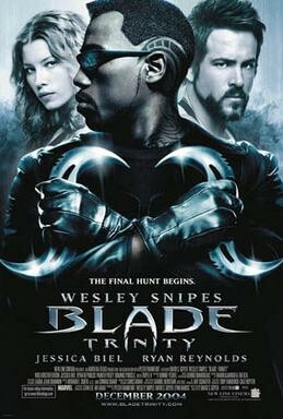 Płyta kompaktowa Blade: Mroczna trójca 2004 DVD (używany)