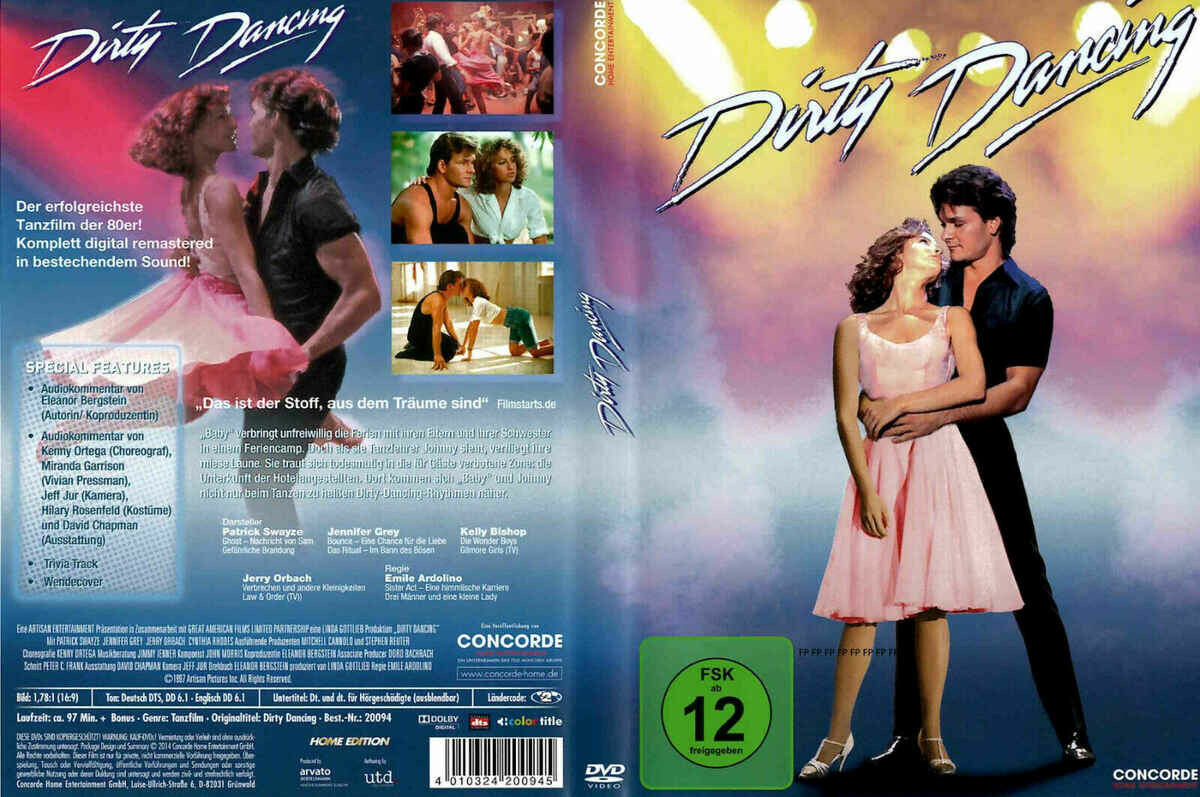 Płyta kompaktowa DIRTY DANCING Patrick Swayze (używany)