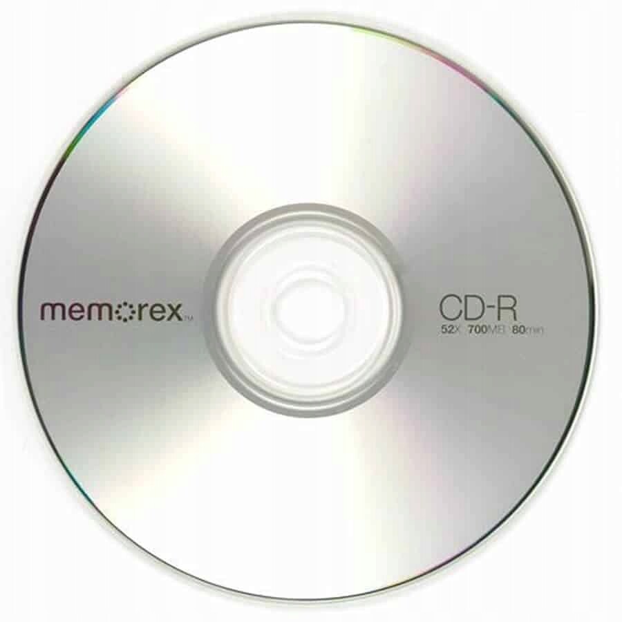 Płyta kompaktowa Memorex 700MB 52x CD-R, stan: nowy