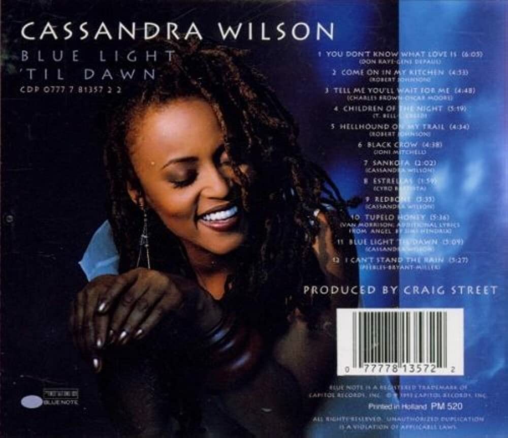 Płyta kompaktowa Blue Light 'Til Dawn Cassandra (używany)