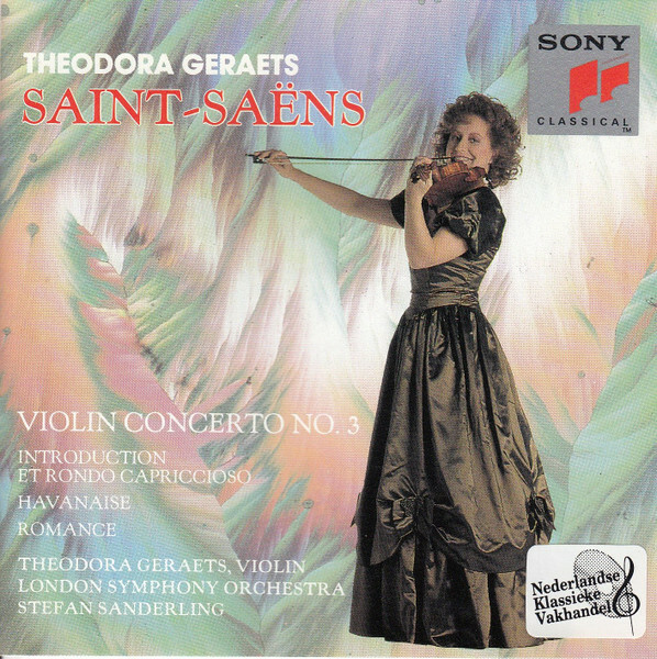 Płyta kompaktowa Theodora Geraets Saint-Saëns CD (używany)