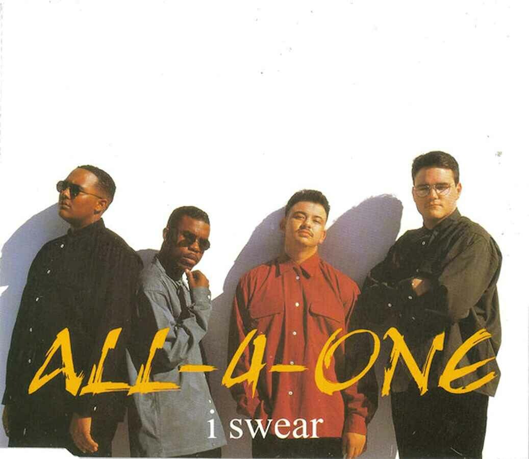 Płyta kompaktowa muzyka All-4-One I Swear CD (używany)
