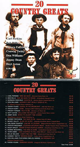 Country Greats 12 Carl – płyta kompaktowa muzyka (używany)