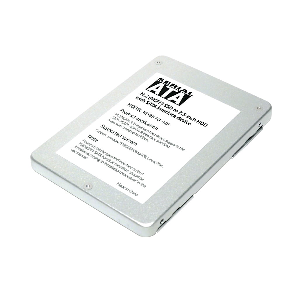 Adapter dysku twardego M.2 SSD do 2.5 cali HDD ATA HD2570-NF