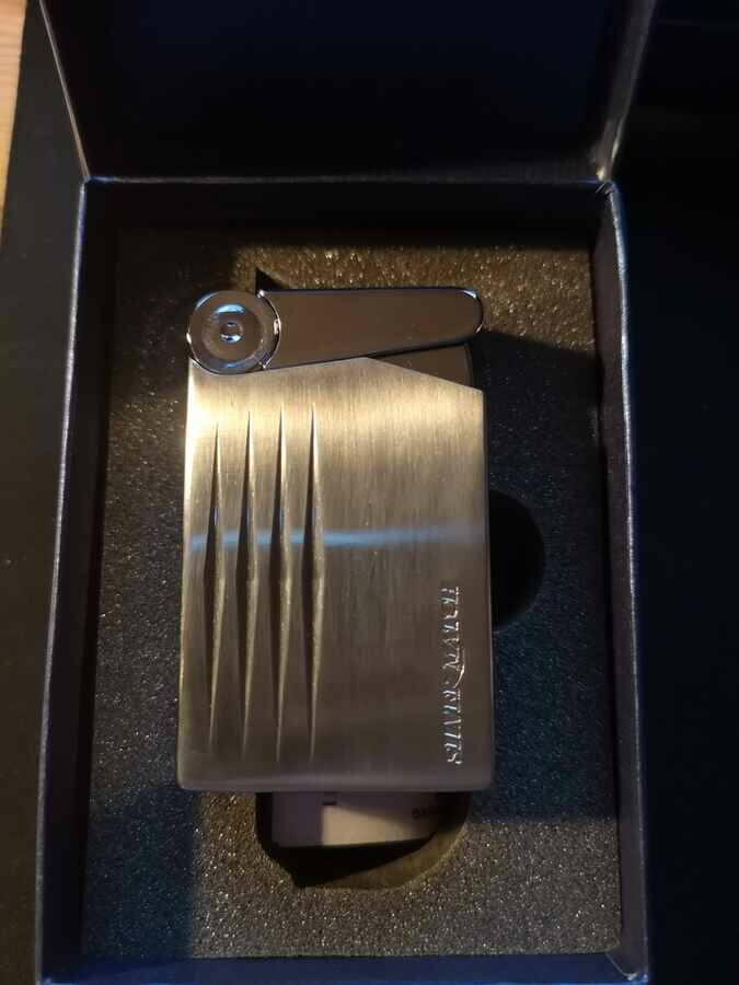 Niemiecka zapalniczka żarowa SilverMatch srebrny (stan nowy)