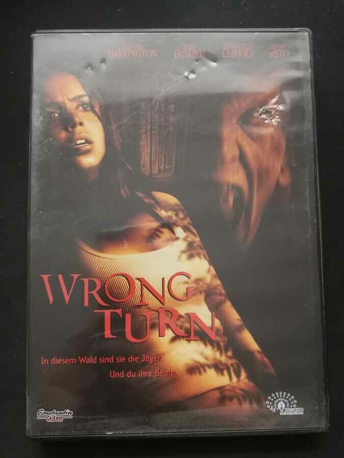 Płyta kompaktowa film Wrong Turn DVD, stan: nowy