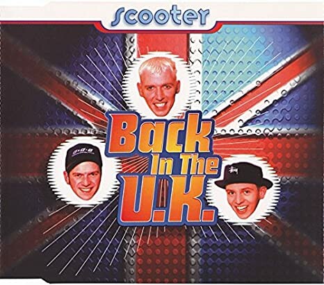 Płyta kompaktowa muzyka Back In The U.K. Scooter (używany)