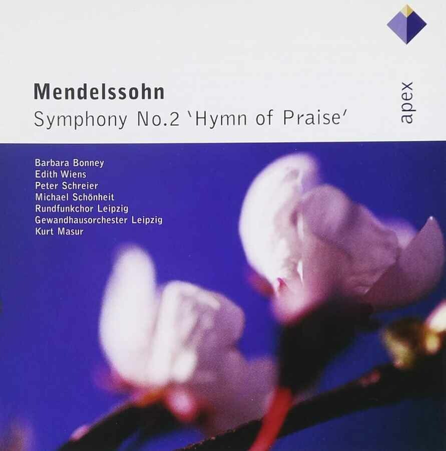 Płyta kompaktowa muzyka Mendelssohn Symphony No.2 (używany)