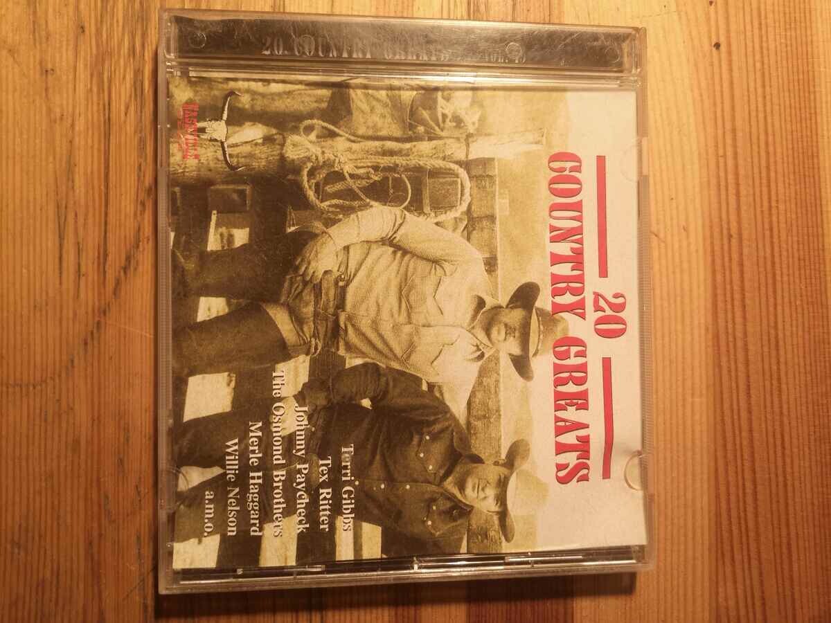 Płyta kompaktowa 20 Country Greats Terri Gibbs CD (używany)