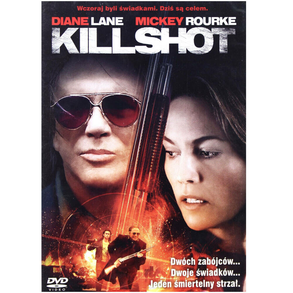 Płyta komapktowa film Killshot 2008 DVD, stan: używany