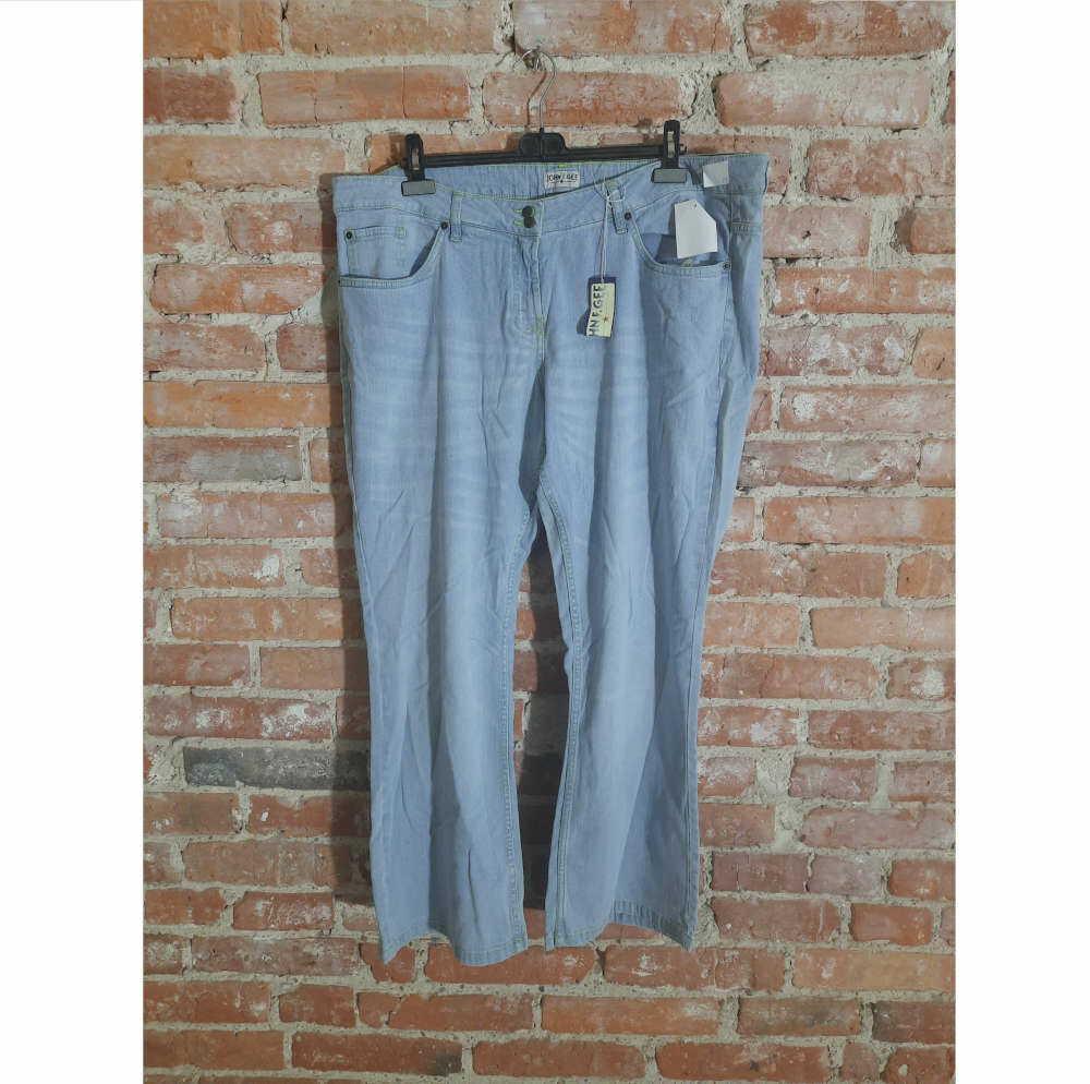 Spodnie damskie jeansowe John F. Gee Plus Size (stan nowy)