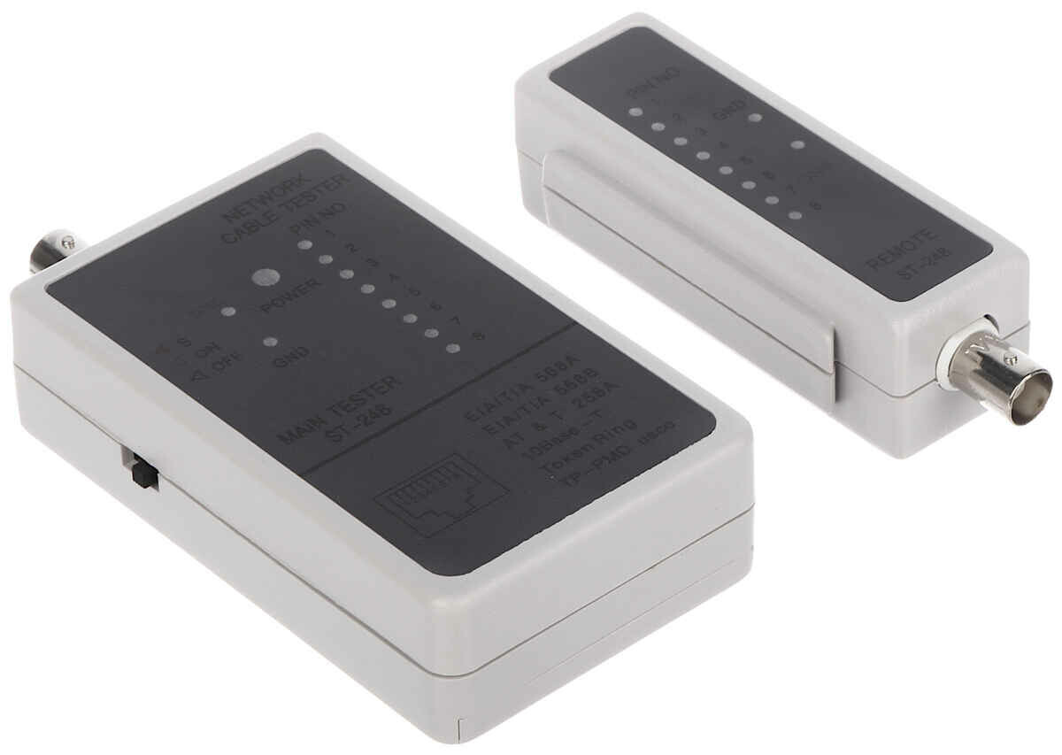 Tester do kabli przewodów antenowych ST-248 RJ45 (używany)