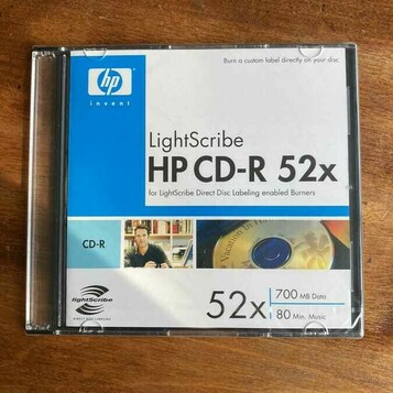 HP Invent CD-R 52x – płyta kompaktowa CD – ogłoszenie