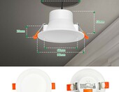 Lampa sufitowa wpuszczana LED reflektor 8W ENUOTEK (używany) – zdjęcie 1