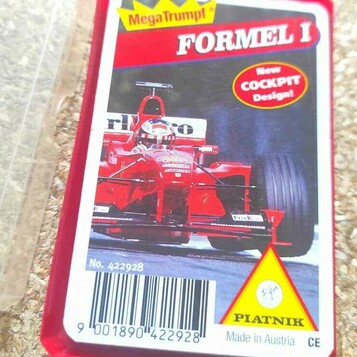 Kolekcjonerskie karty Vintage F1 Formula 1 (stan nowy)