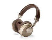 Bezprzewodowe słuchawki nauszne bluetooth Silver (używany) – zdjęcie 1