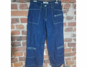 Spodnie damskie jeansowe 3/4 Casual Wear (stan nowy) – zdjęcie 1