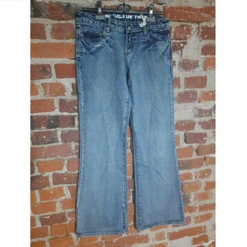 Cracker Jeans – spodnie damskie jeansowe dzwony, stan: nowy
