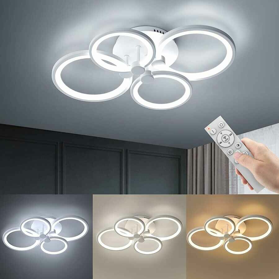 WAYRANK – nowoczesna lampa sufitowa LED 4 (stan nowy)